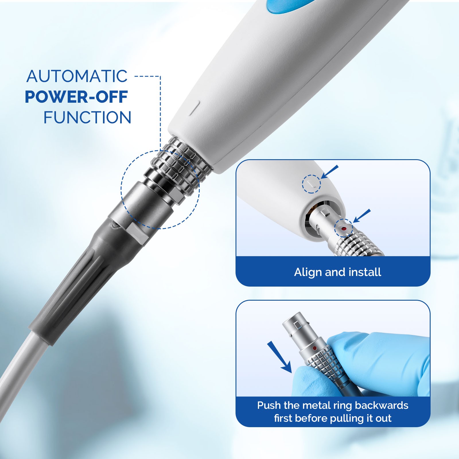 JMU MD-280 Intraoral Camera Dental Camera Capture Button Work on Dexis/Eaglesoft