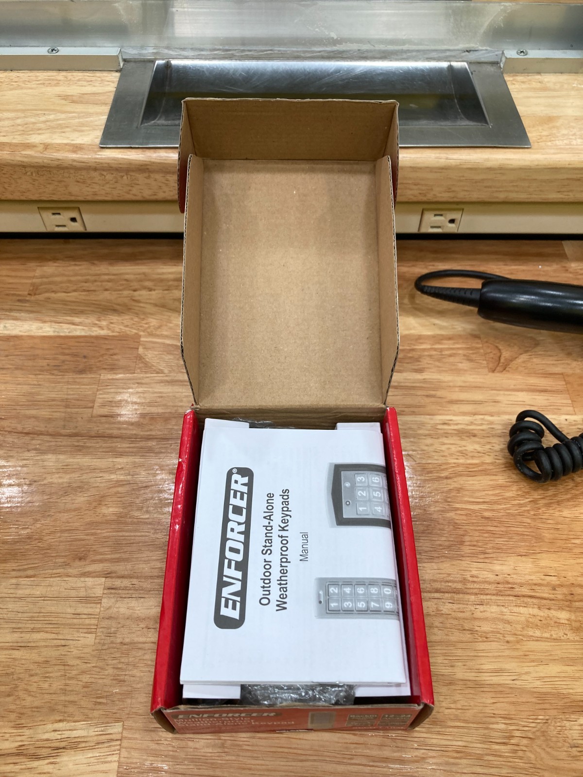 ENFORCER MULLION STYLE WEATHERPROOF STAND ALONE KEYPAD (SK-2323-SDQ)