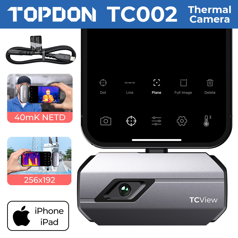2026NEW! TOPDON TC002 MINI Thermal Imaging Infrared Camera For IOS Iphone iPAD