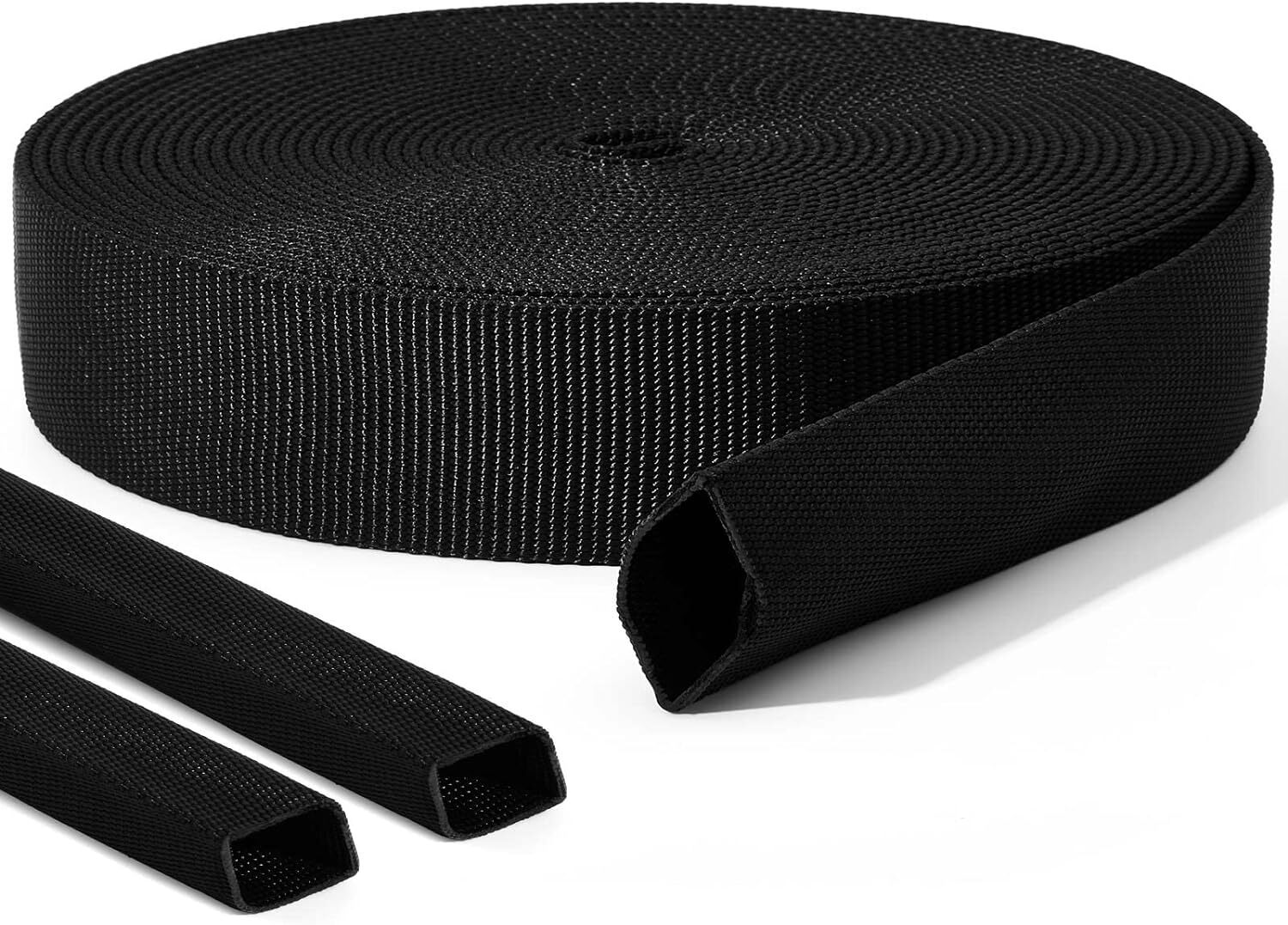 26Ft 1 Inch ID Nylon Hydraulic Hose Protector Sleeve Sheath Hose Wrap