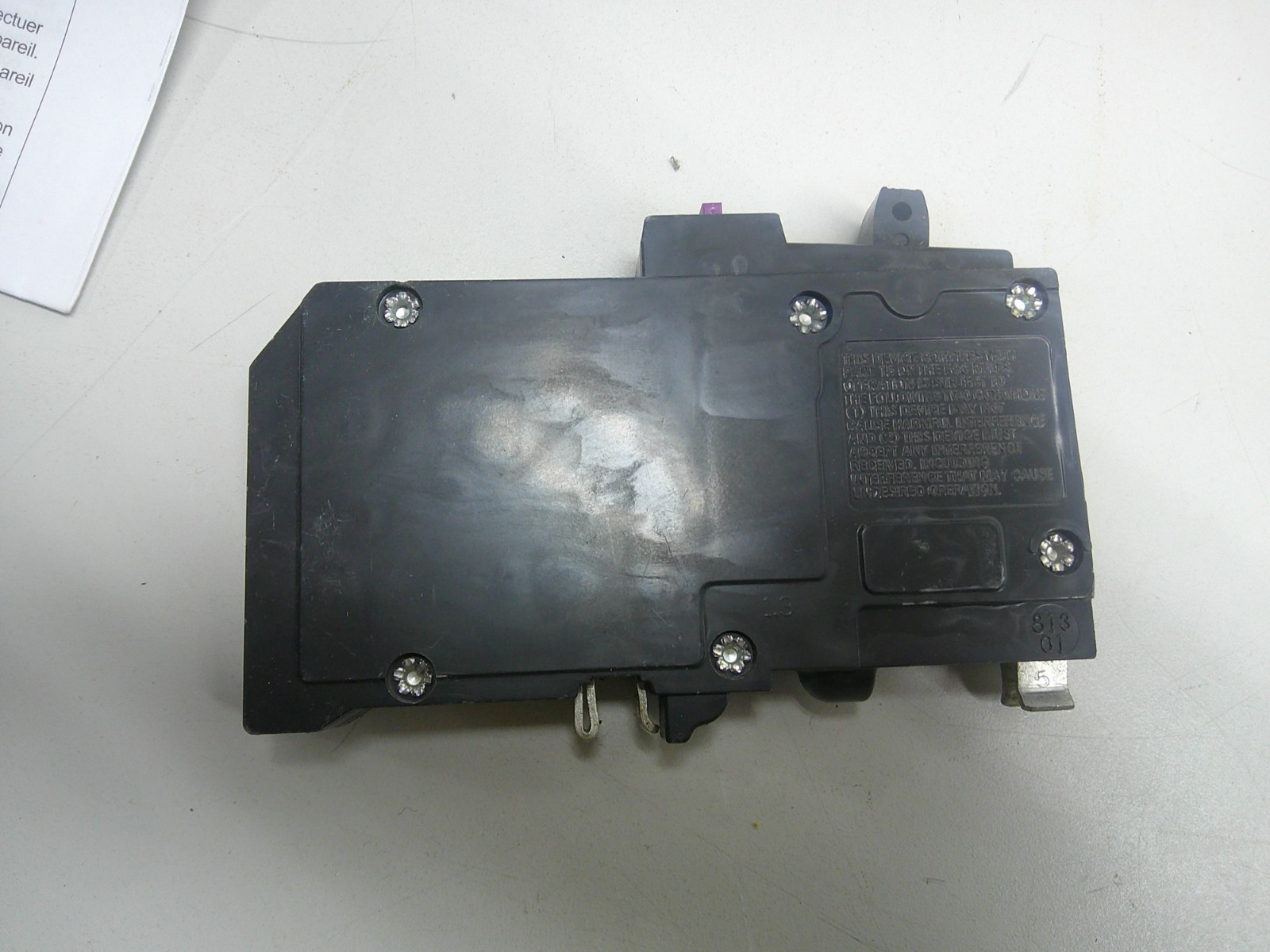 NEW QO120GFI – Square D – 20 Amp GFCI Circuit Breaker Plug-In – 20 Amp – 1 Pole