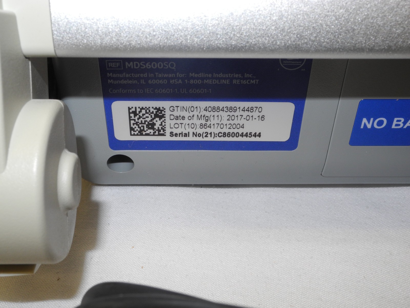 NEW IN FACTORY BOX MEDLINE MDS600SQ HEMO-FORCE SQ SEQUENTIAL DVT PUMP