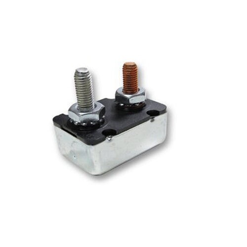 Witonics Short Stop Circuit Breaker 50A Metal Keps Nuts Type-2 12V