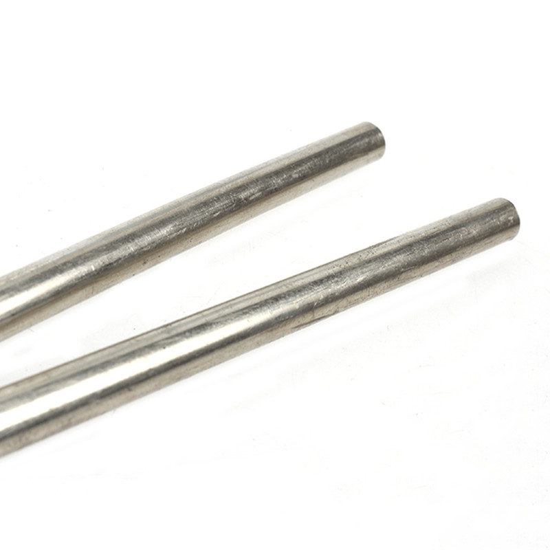 Nickel Silver Round Rod Ø3-20mm CuNiZn Alloy Solid Bar Custom Cut Alloy L:100mm