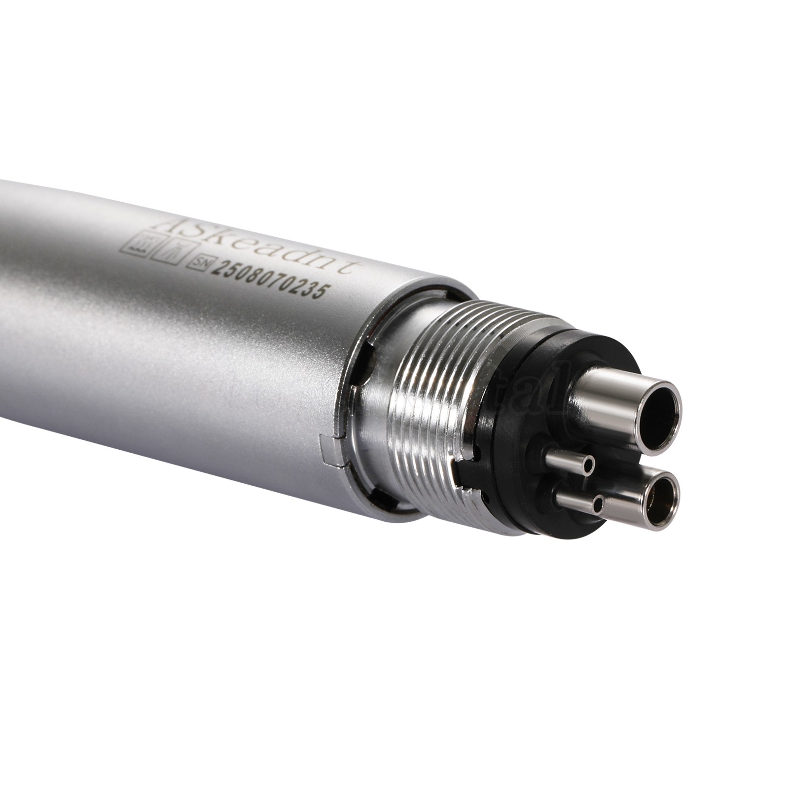 LED Dental Surgical Handpiece 45 Degree High Speed Turbine 4 Hole Rare Exhaust