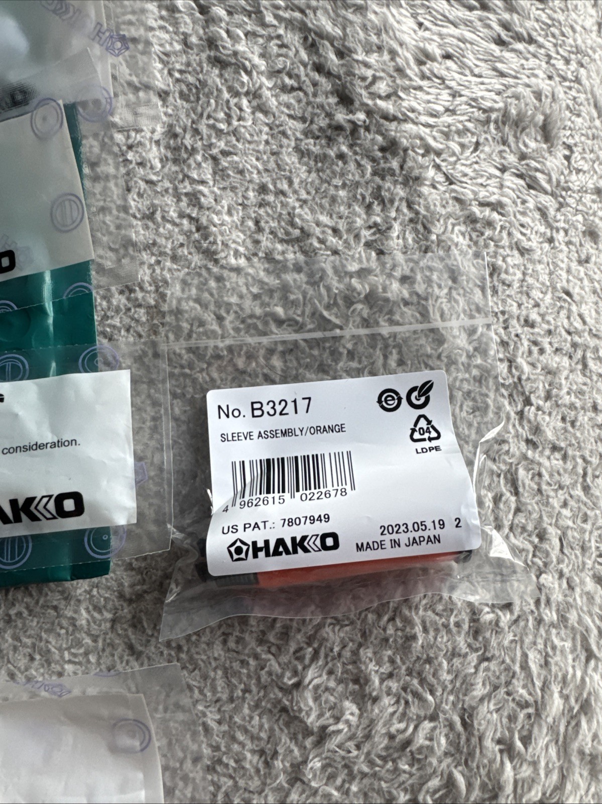 NEW Lot of 5 Hakko T15-D4 B BLL Soldering Tips Conical 1 Grip B3217