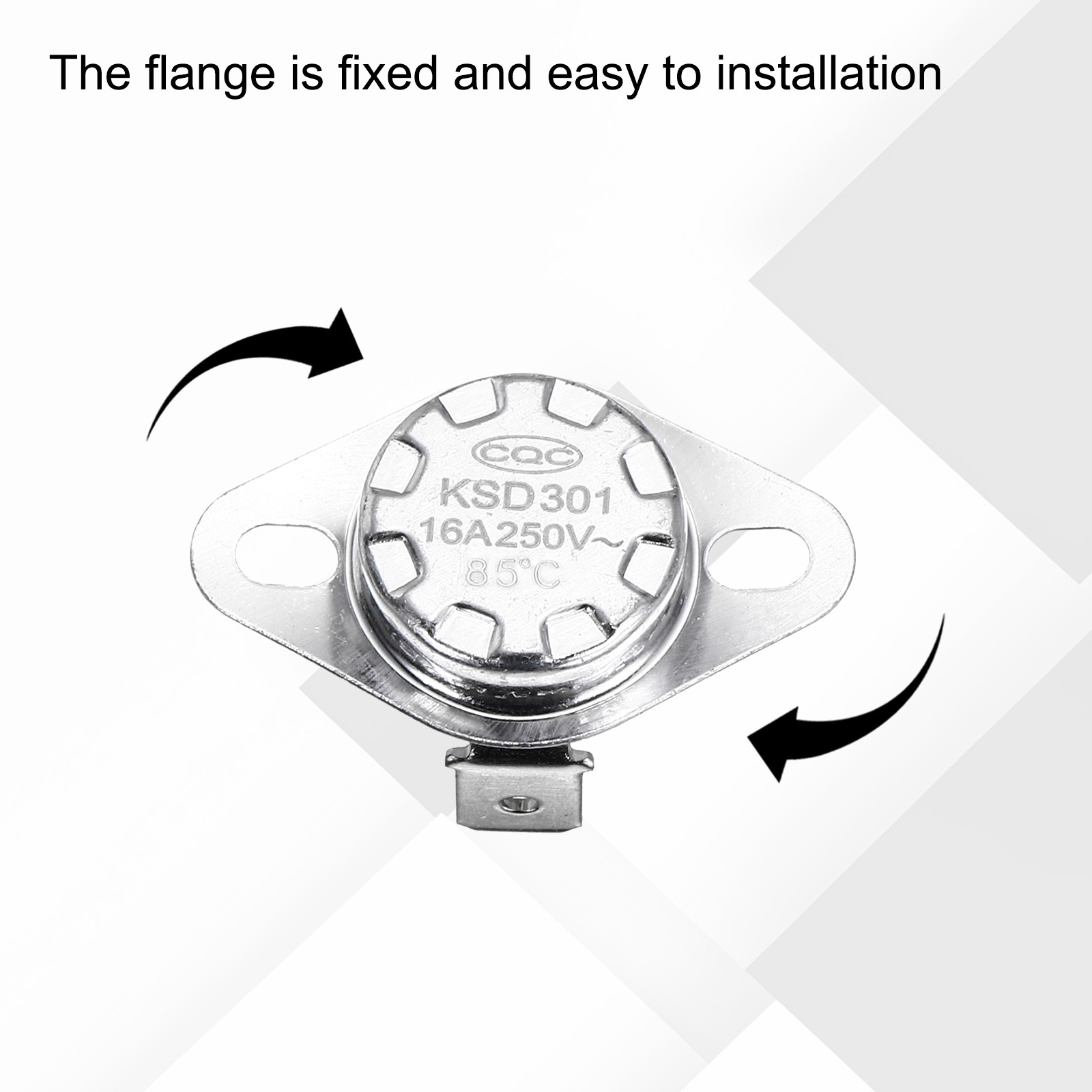 KSD301 Thermostat 85℃/185°F 16A N.C Temperature Switch 2 Pcs