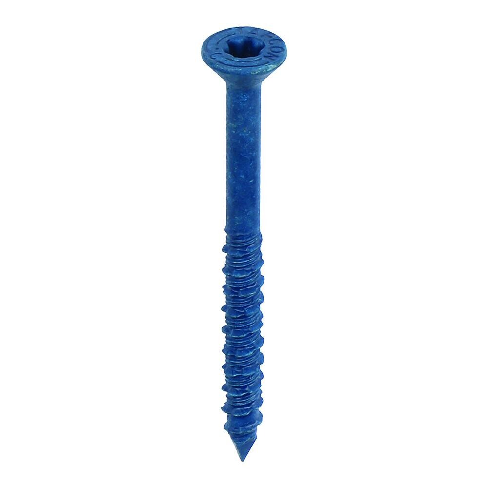 Tapcon 1/4″ x 2-3/4″ Star Torx Head Concrete Anchor Screws, Bugle Head, 75 PACK