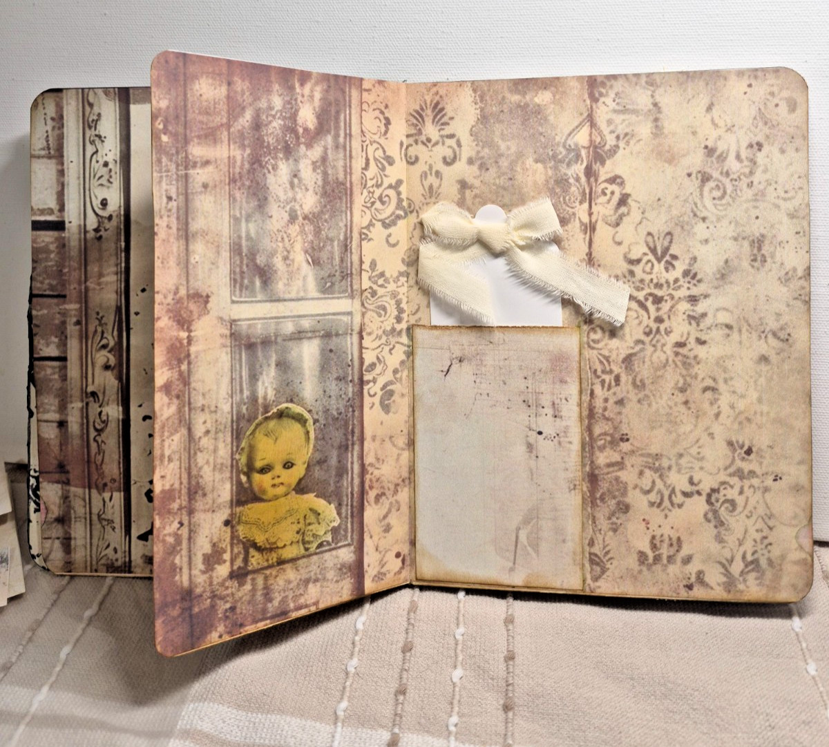 Junk Journal THROUGH THE ATTIC WINDOWS