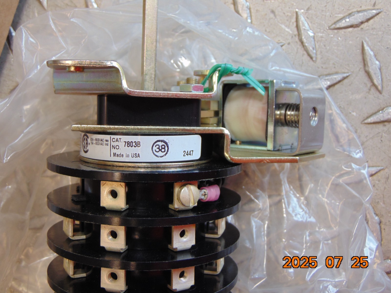 ELECTROSWITCH 7803B SERIES 24 LOR RELAY see description