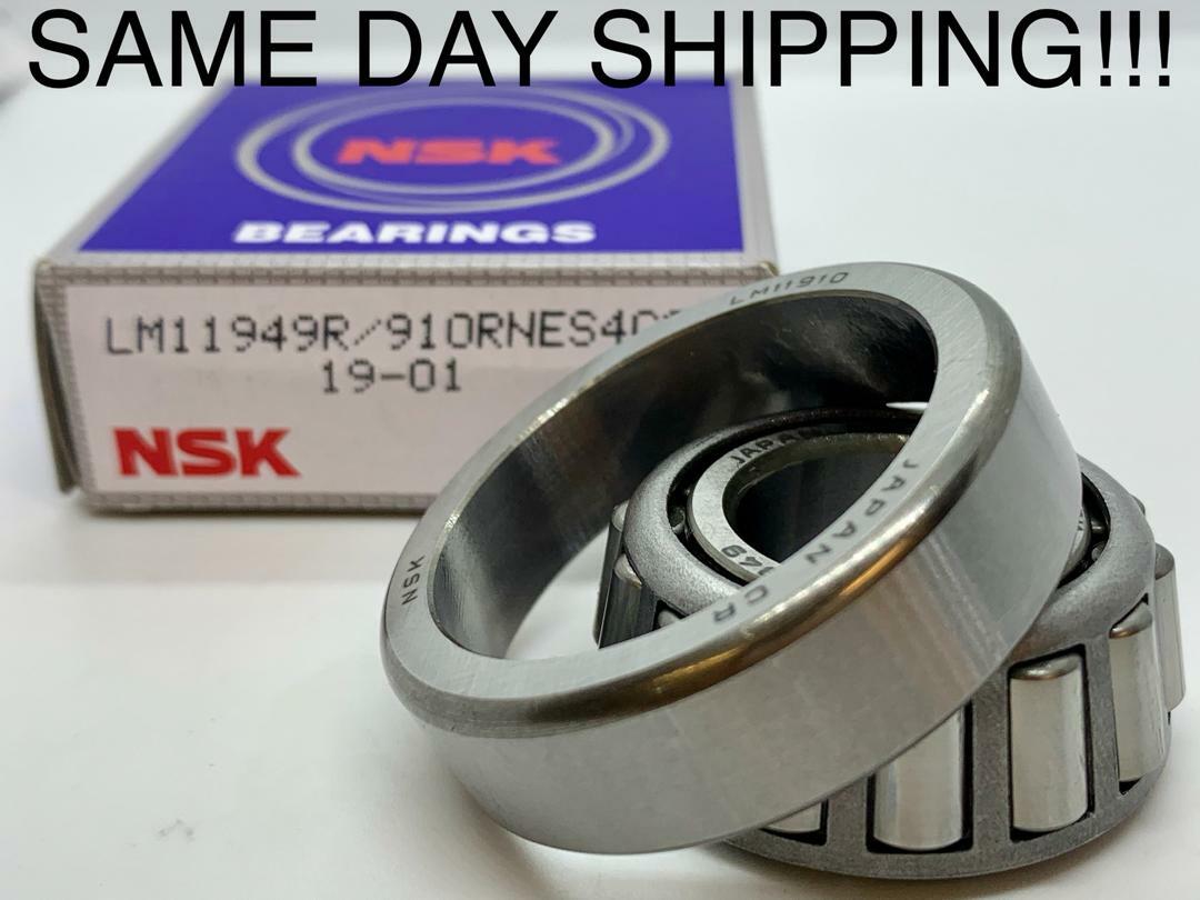 NSK JAPAN TAPERED ROLLER BEARING ( LM11949 & LM11910) Cup & Cone