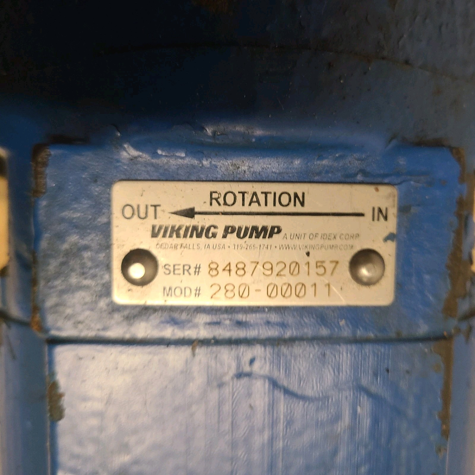 Viking Hydraulic Spur Gear Pump 280-00011