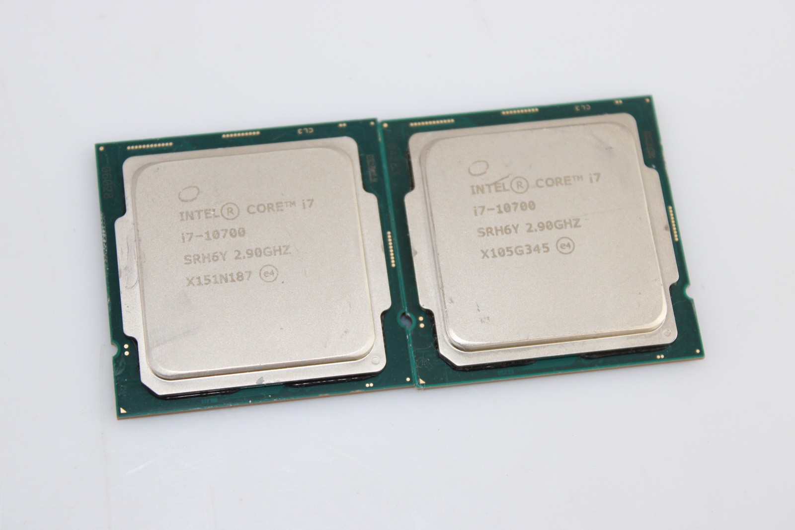 Lot of 2 Intel Core i7-10700 2.90GHz SRH6Y LGA1200 Desktop CPU Processor*CHIP DA