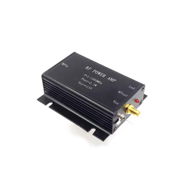 2.5W Radio RF Power Amplifier FM 1-1000MHz 2mW In 1-2.5W Out Power Amplifier NEW