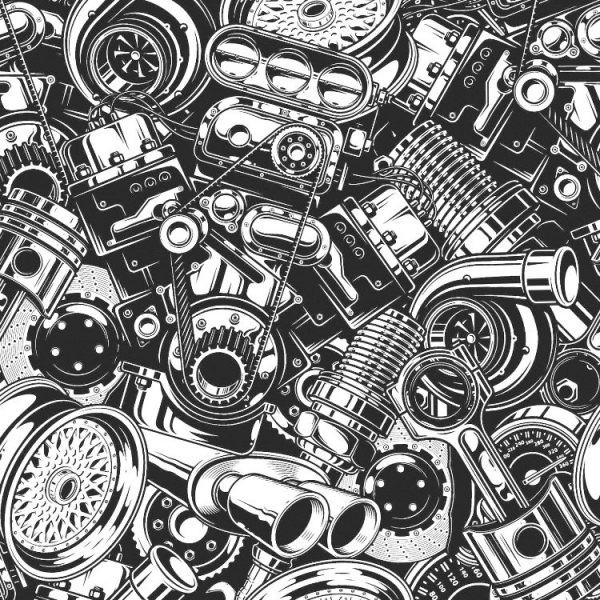 Car Parts 22 – 20″ x 38″ Hydrographic Film Hydro Dipping