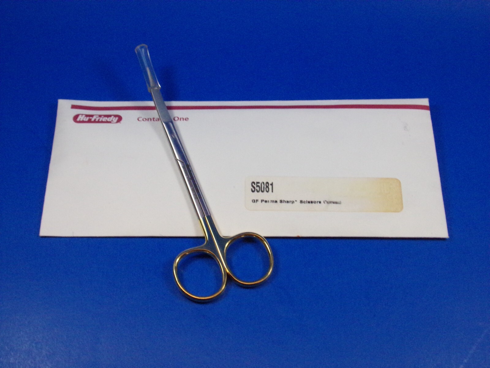 Dental Curved Goldman Fox Perma Sharp Scissor S5081 HU FRIEDY