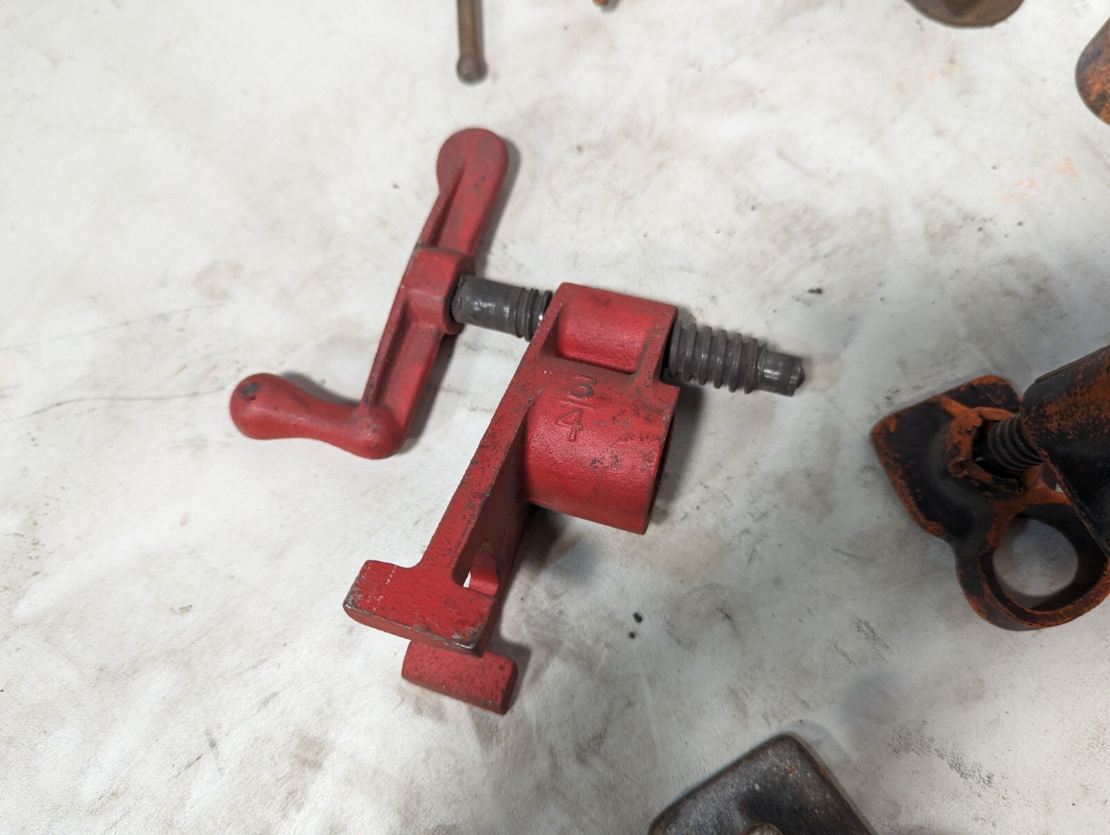Lot of 9 chalk lines and 3.2 lbs of chalk: Milwaukee 48-22-3910, others