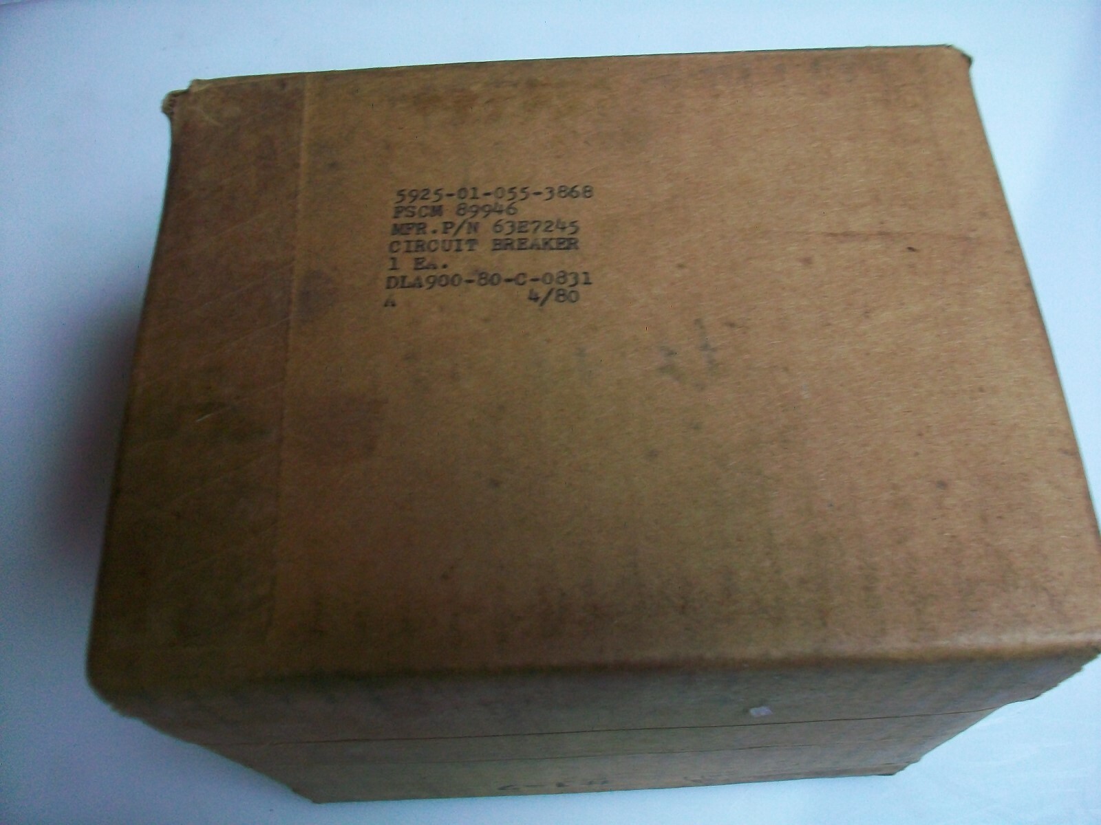 WESTINGHOUSE FB3100 100 A 3P 600 V. Ac. CIRCUIT BREAKER W/1A-1B AUX SW. AND