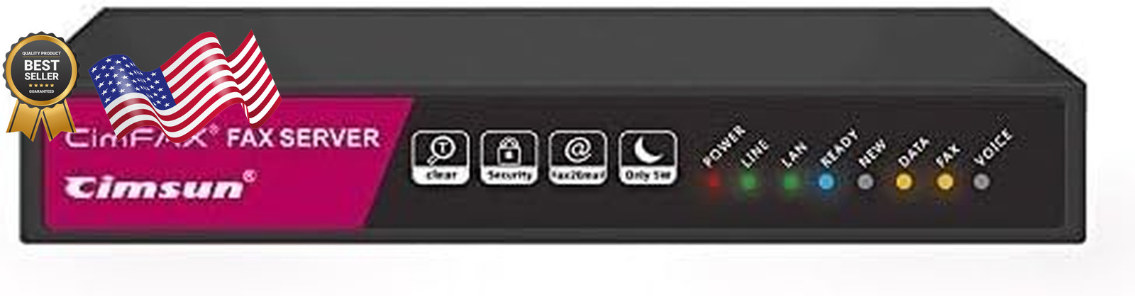 CimFAX A5 Paperless Fax Machine Send Fax from PC/Mobile Phone via Fax Line 24