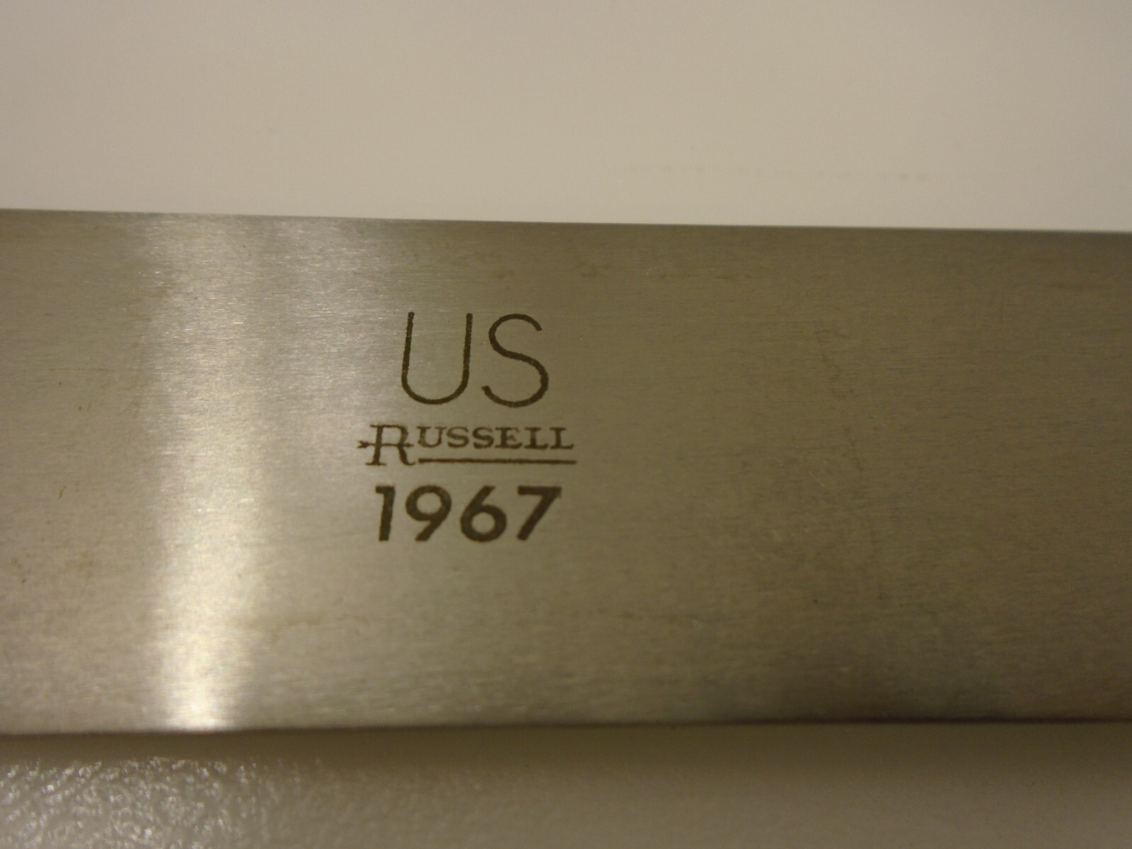 Dexter USA NOS 8 inch Hi Carbon Steel Spatula Palette Knife US Russell 1967