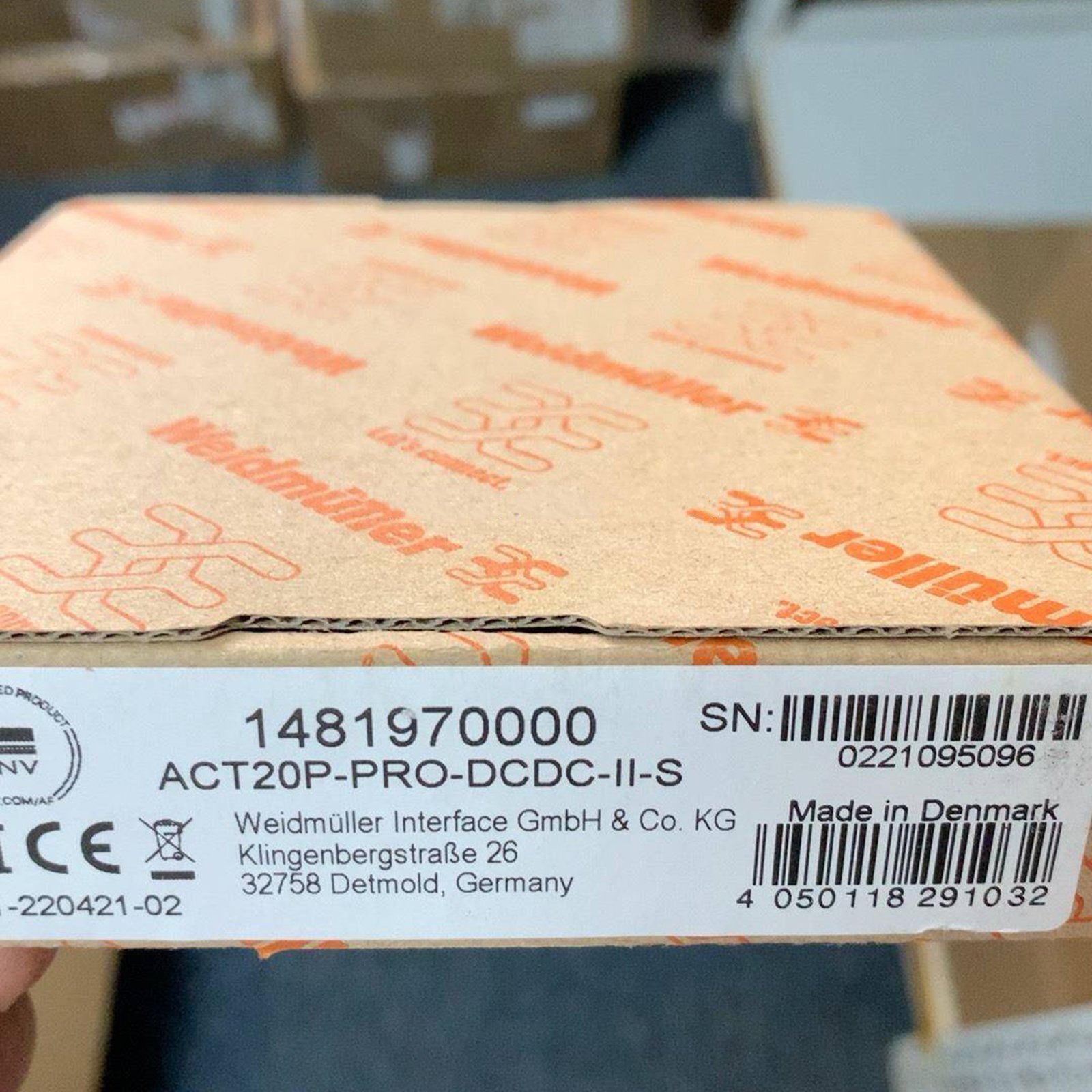 New 1PC For Weidmuller 1481970000 ACT20P-PRO-DCDC-II-S signal isolator In Box