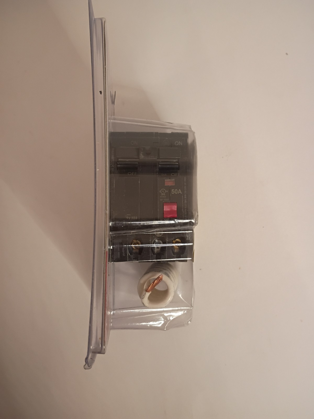 GE THQL2150GFT2P Ground Fault Circuit Breaker Interrupter 50A GFCI Double Pole