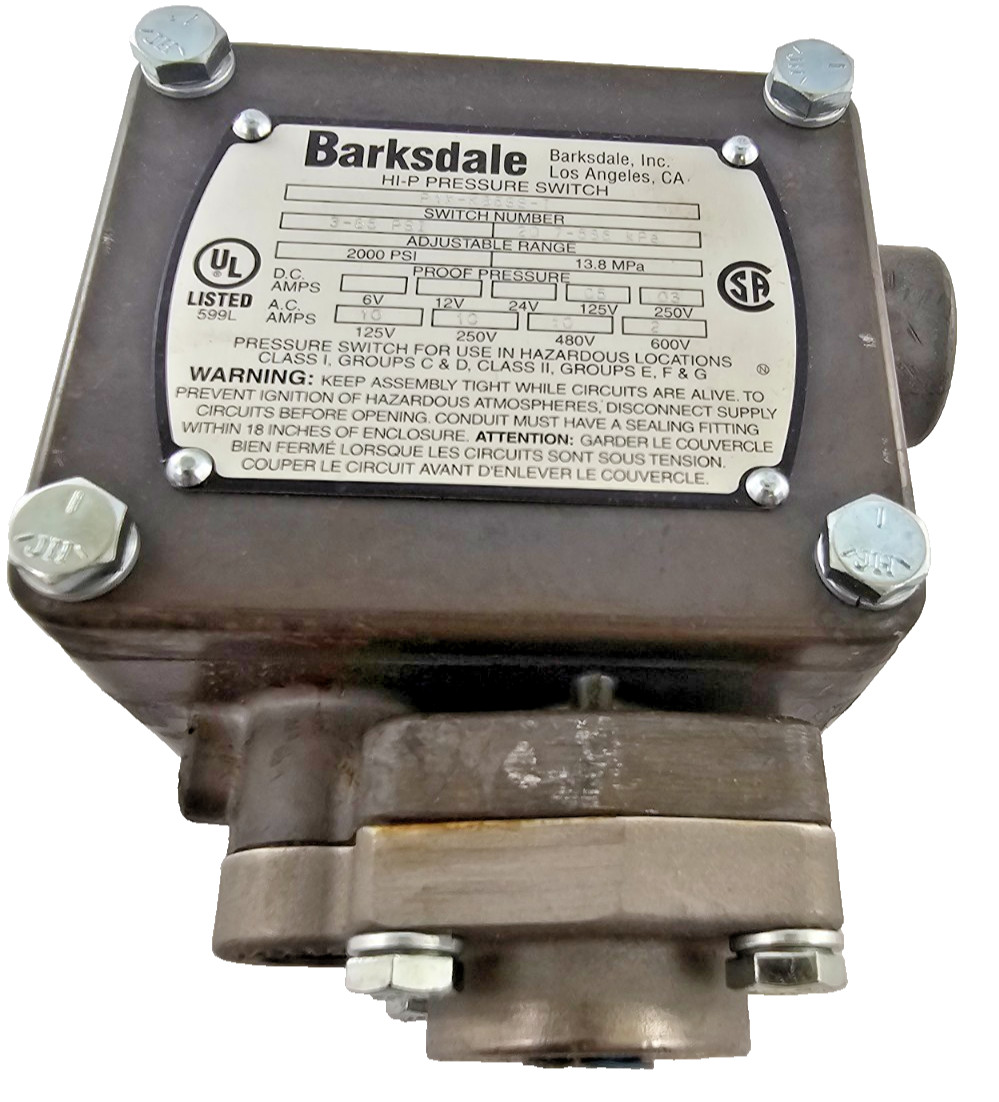 P1X-K85SS-T HI-P PRESSURE SWITCH
