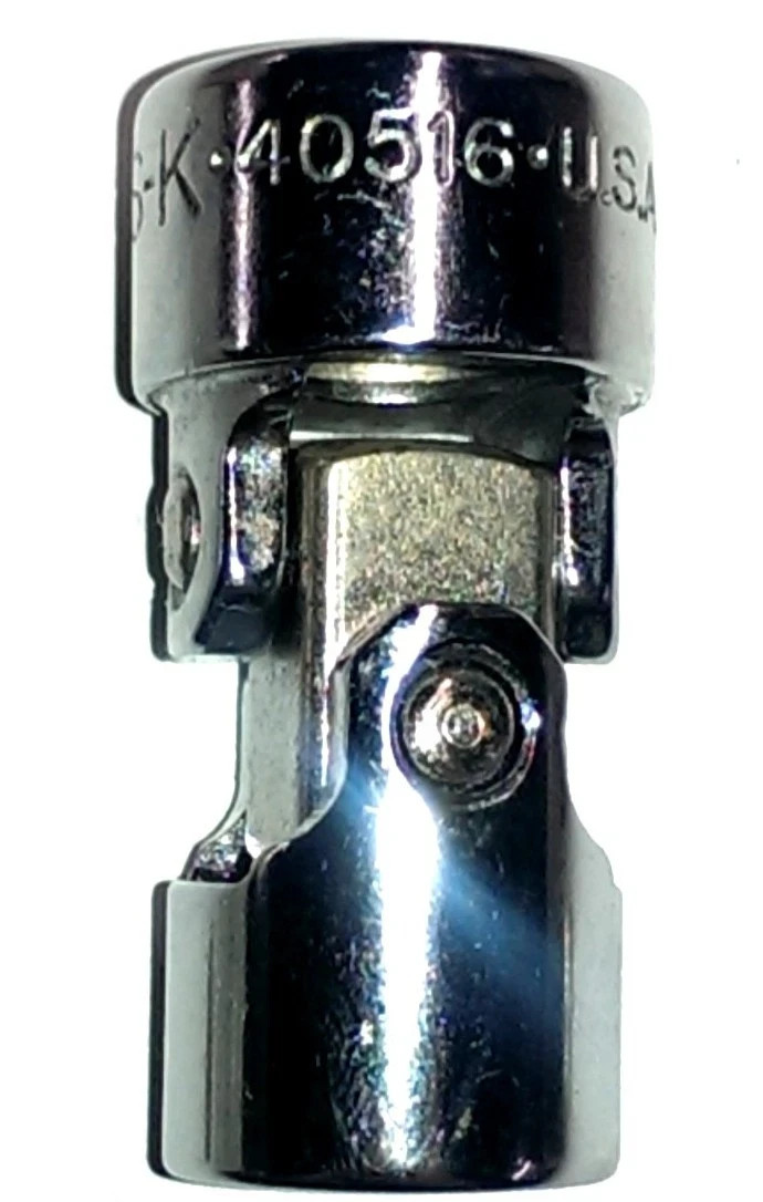 SK Tools 6 Point 16mm Drive Flex Socket 3/8-Inch Chrome 40516 *MADE IN THE USA*