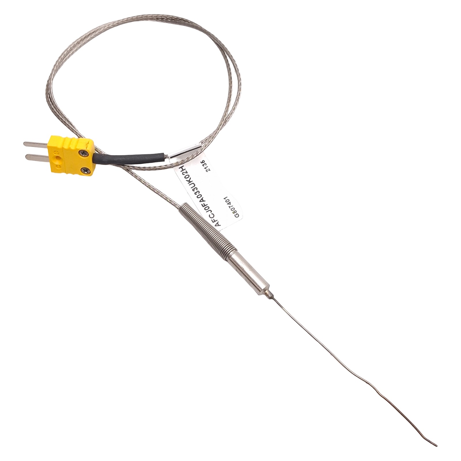 Lot of 3 Watlow AFCJ0FA033UK02H Thermocouple Type K ø0.032 x 3.375in Sheath 24in