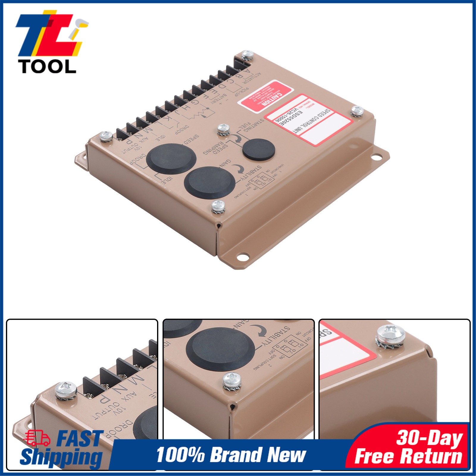 ESD5520E Governor Controller Speed Module for Power Generator