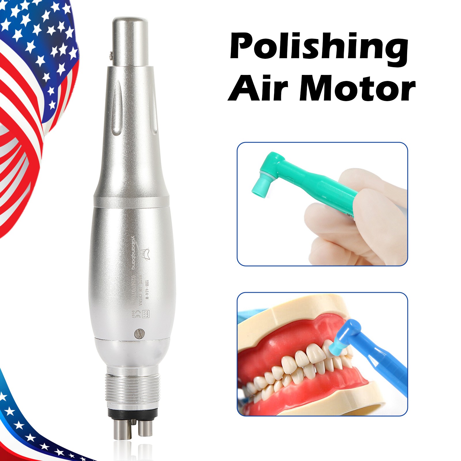 YUSEN Dental Cartridge Rotor Ceramic Bear Fit COXO Fiber Optic Handpiece CX207G