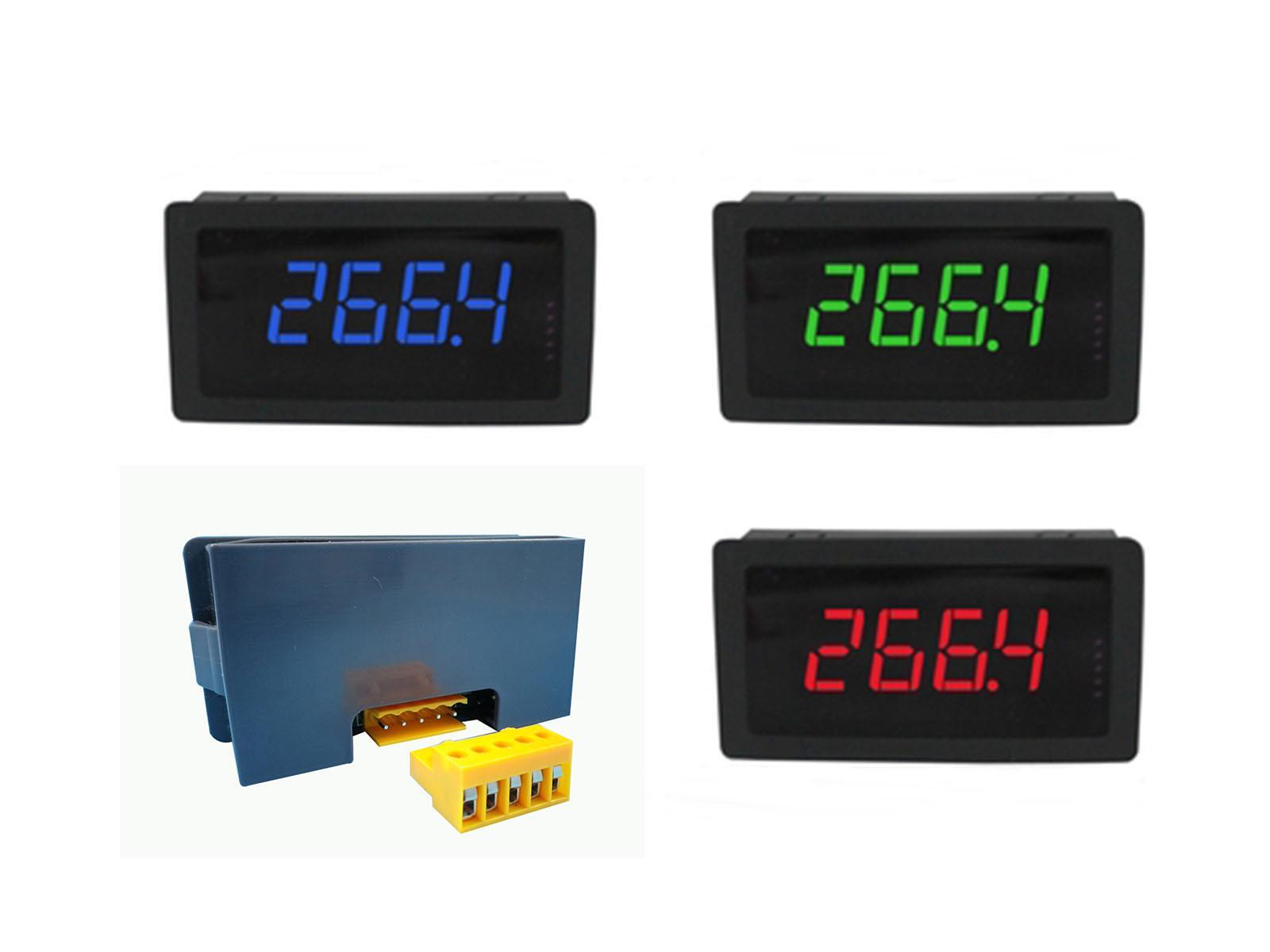 Universal Sensors Input Digital Temperature Meter 12V DC Power (℃ / ℉)