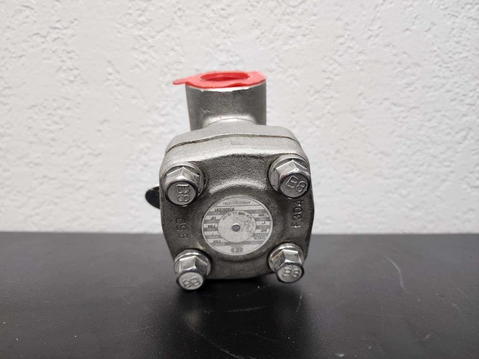 API602 800lb 1″ Swing Lift Piston Spring Check Valve Class 800 Forged NPT Flange