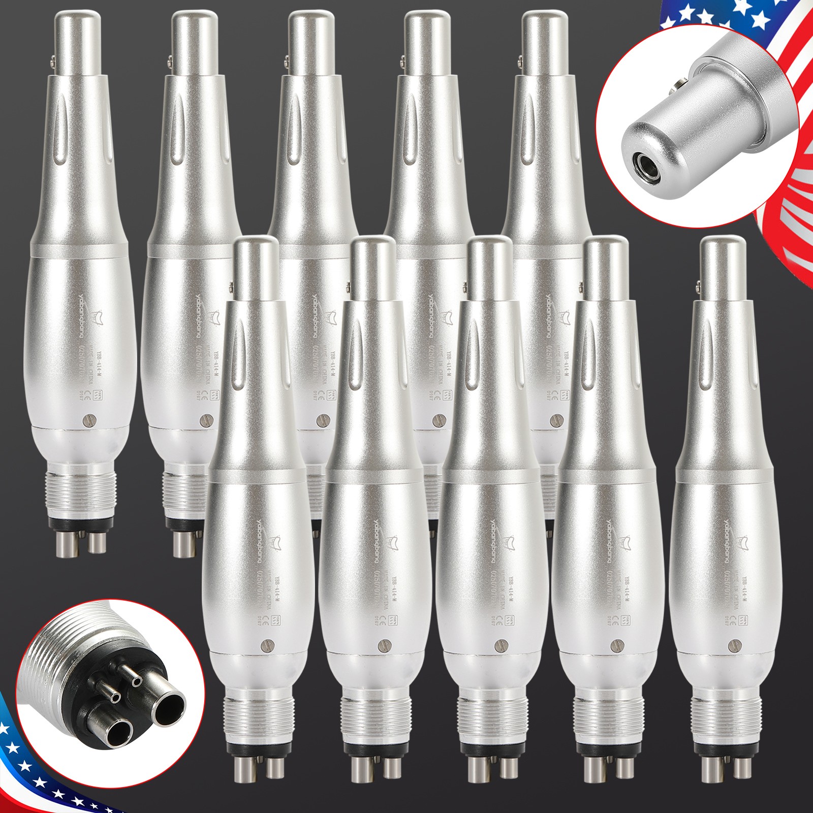 YUSEN Dental Cartridge Rotor Ceramic Bear Fit COXO Fiber Optic Handpiece CX207G