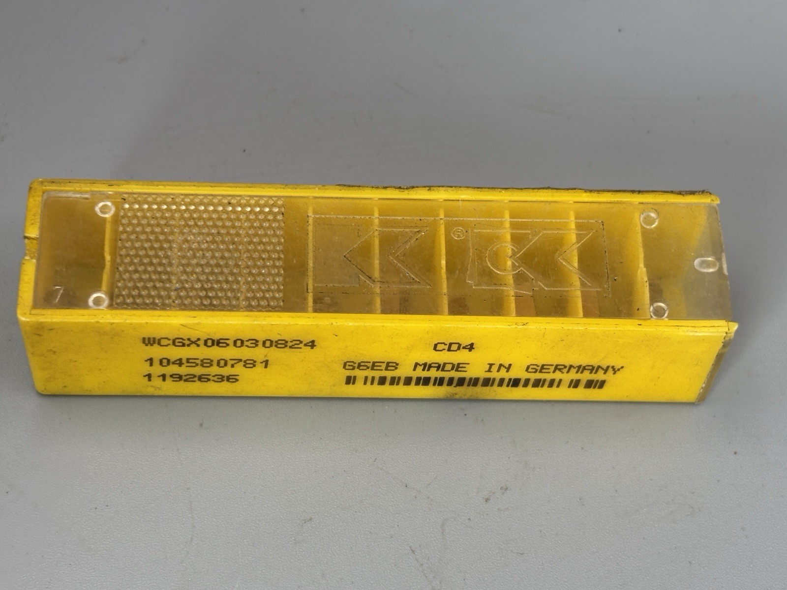 Kennametal Hertel WCGX 06030824 CD4 Carbide Drill Inserts HTS (Box of 10)
