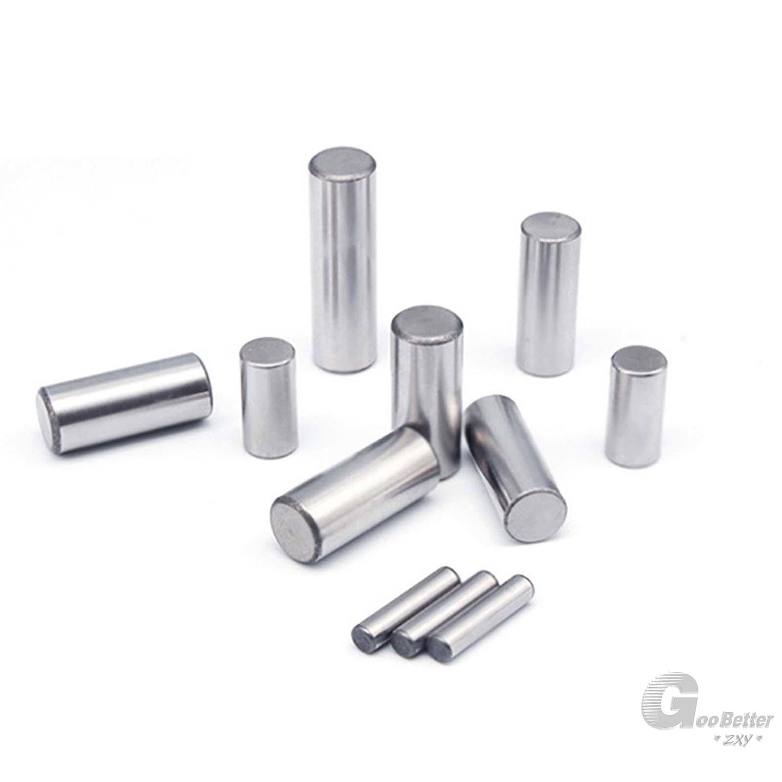 φ5mm 5.5mm Diameter Bearing Steel Pin Cylindrical Solid Dowel Pins 5 mm-100 mm L