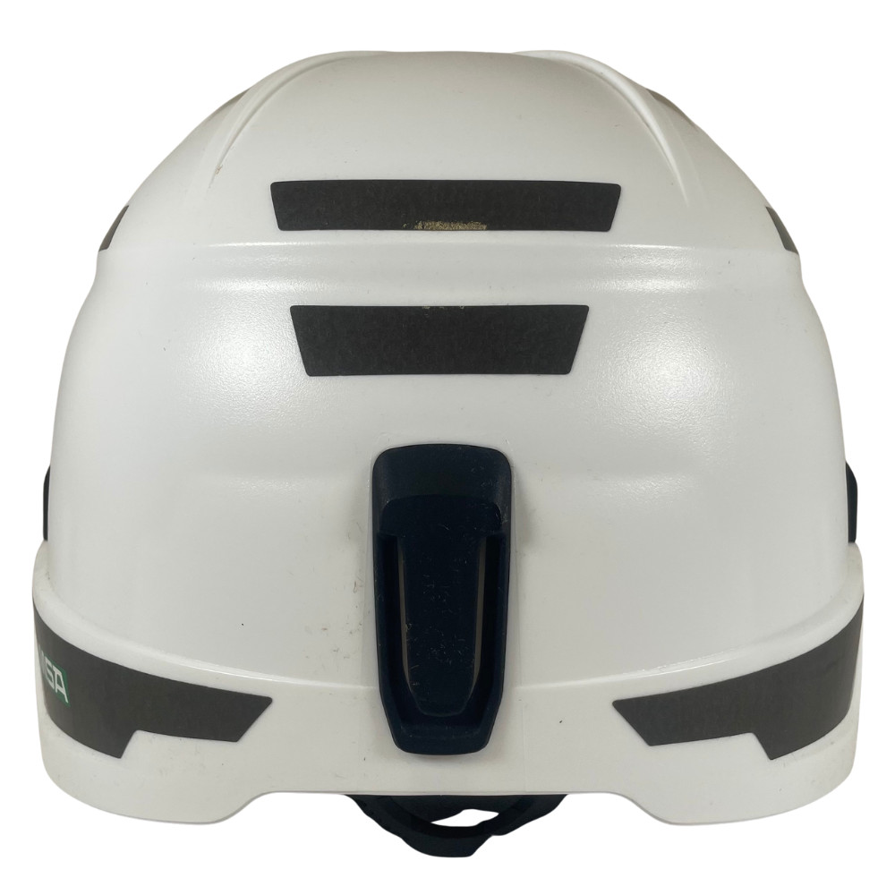 MSA V-Gard H1 EN50365 Adjustable White Safety Helmet with Chin Strap