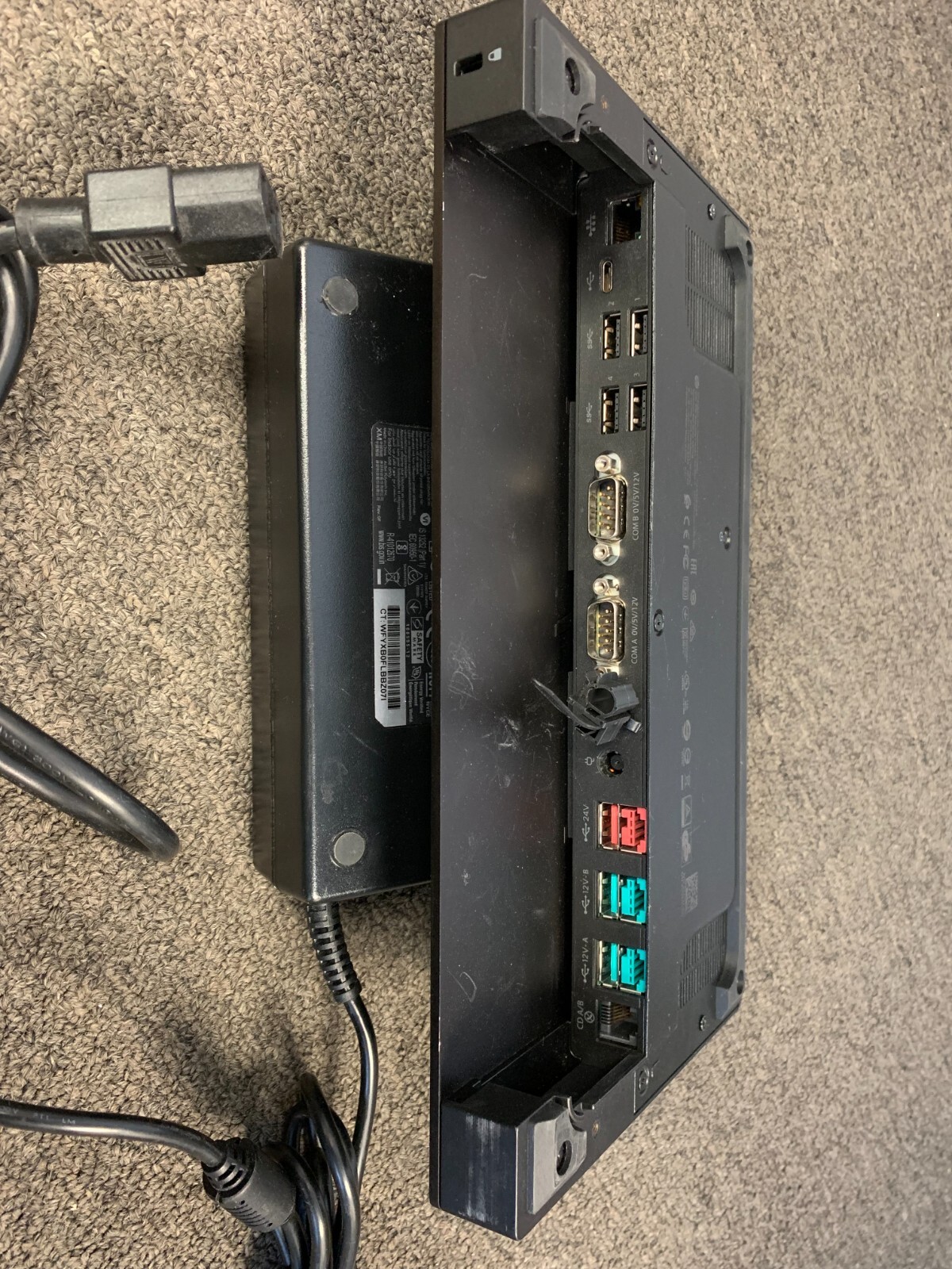 HP Engage One Advanced I/O Base Model: TPC-1027-D Lot Of 4 With 4 Adapters