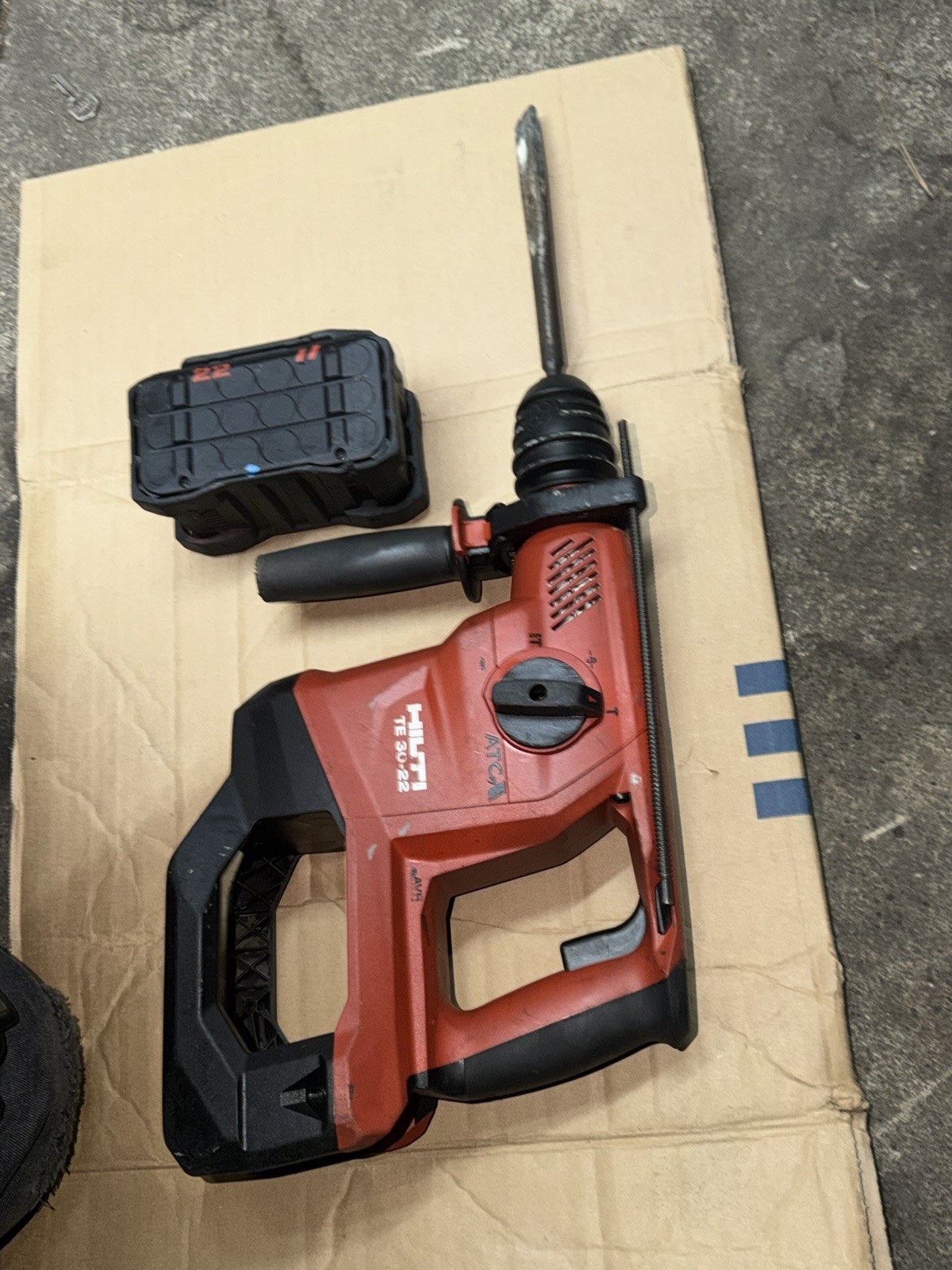 HILTI TE 30-22 NURON ATC & AVR Cordless Rotary Hammer Drill/B 22-255 Li-ion BATT