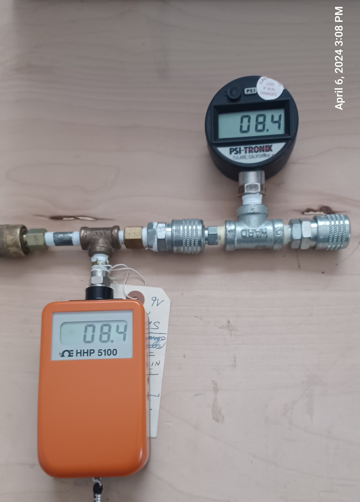 PSI-TRONIX PG-2000-200.0-PSI Digital Pressure Gauge