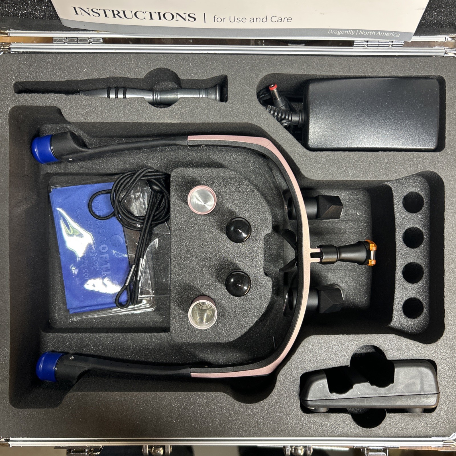 ORASCOPTIC DRAGONFLY PRO DENTAL LOUPES Hdl Ergo 3.5x TTL Medium pd62
