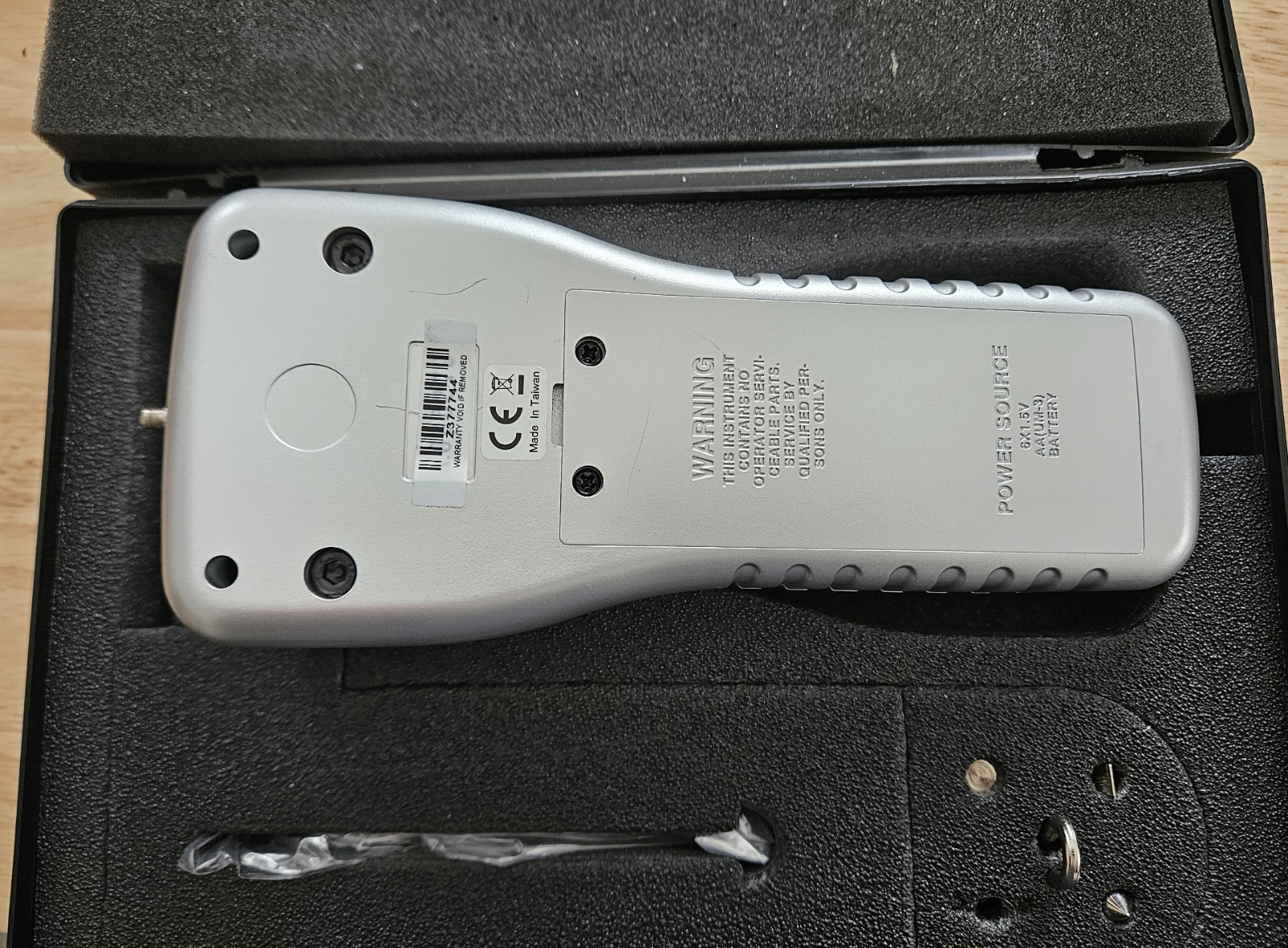 Extech 475040: Force Gauge Meter with User’s Manual and Case