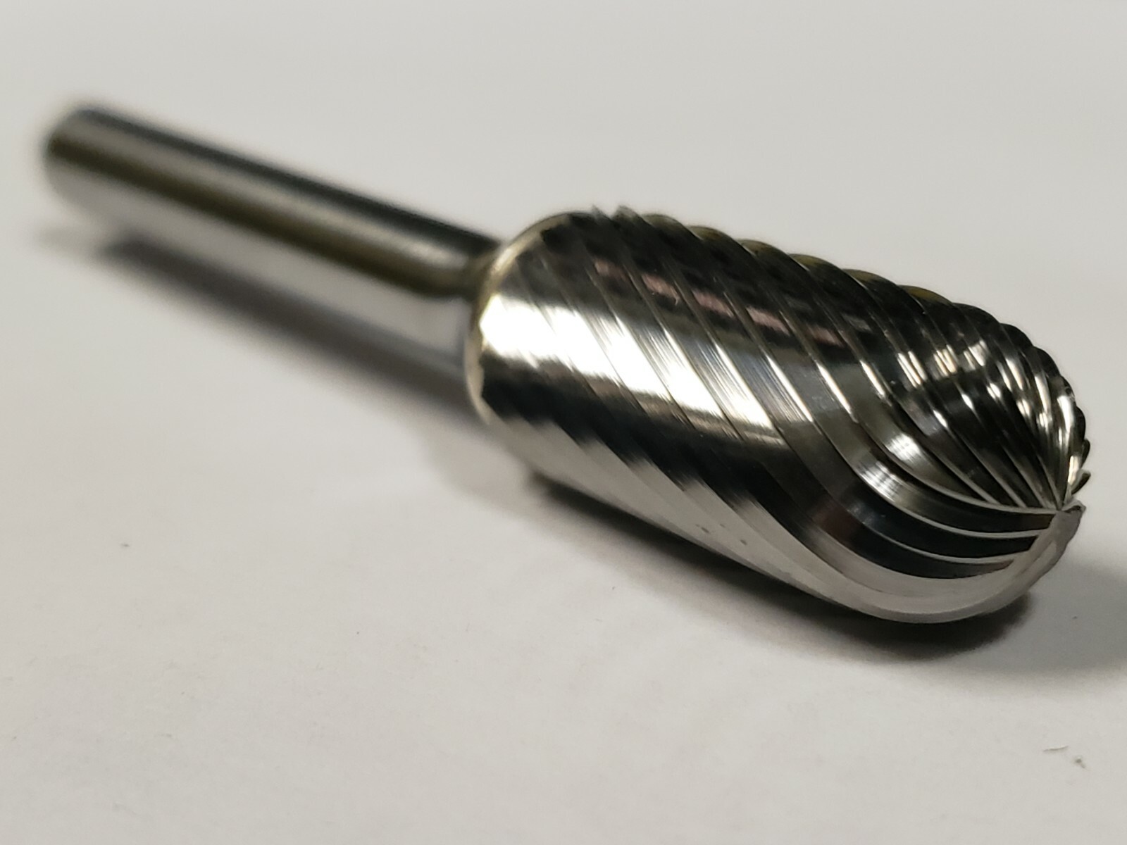 SC5S Cylindrical Radius 1/2″ Carbide Burr Bur Tool Die Grinder Bit 1/4″ Shank