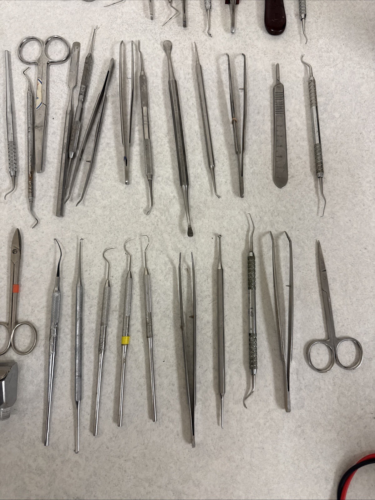 As Is Dental Equipment Tools and Items Assorted Lot Hu Friedy Healthco Ect.