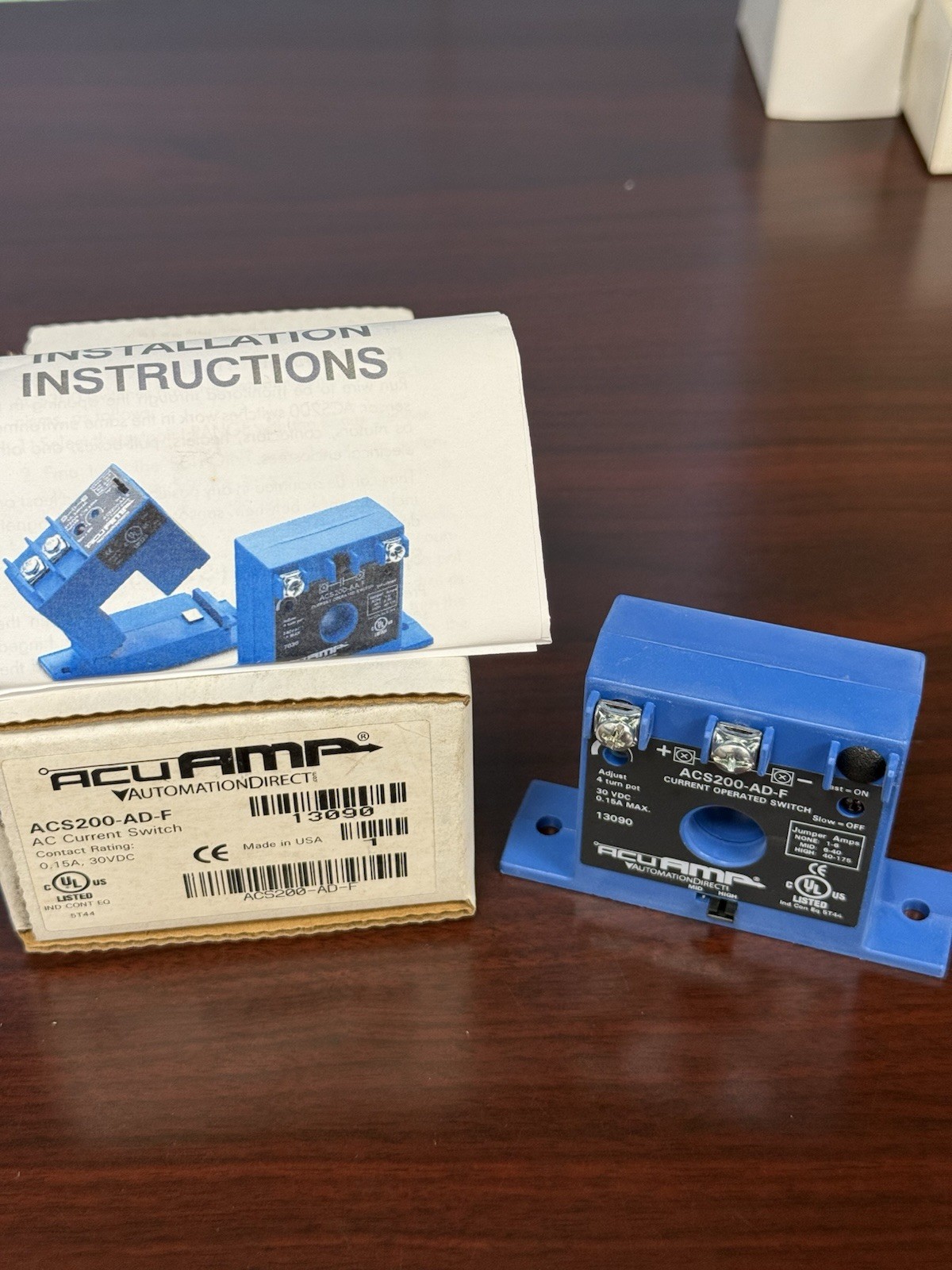 ACS200-AD-F / AcuAMP AC Current Switch / AUTOMATION DIRECT / NEW IN BOX
