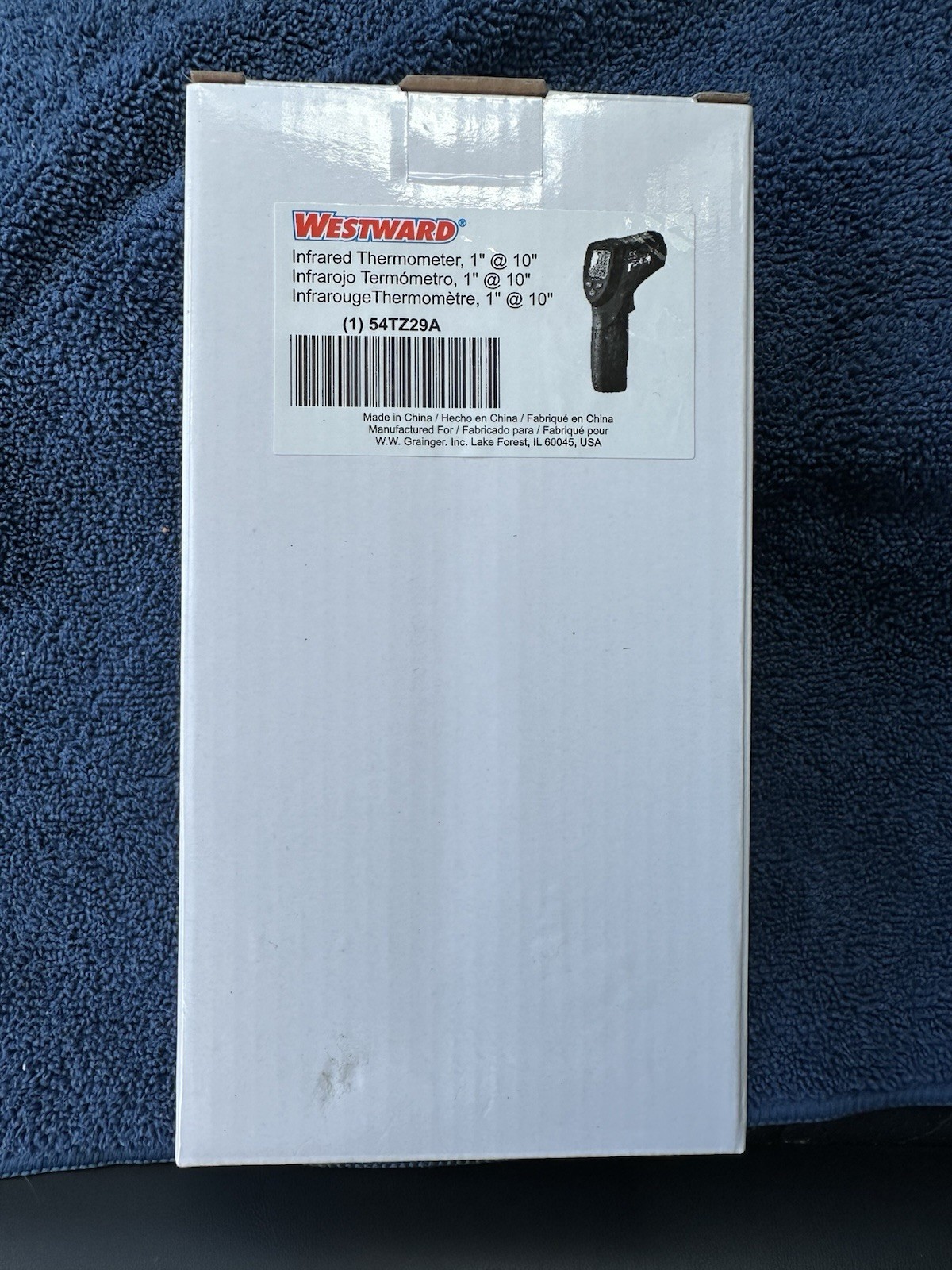 Westward 54TZ29A IR Thermometer. -58 to 1000F. NEW IN BOX