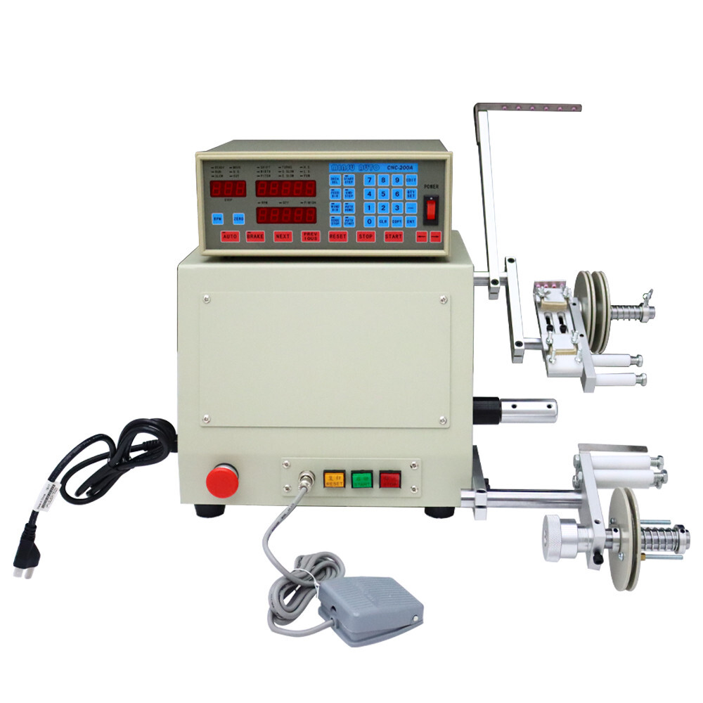 110V CNC Automatic Computer Coil Winder Winding Machine for 0.04-1.2 mm Wire