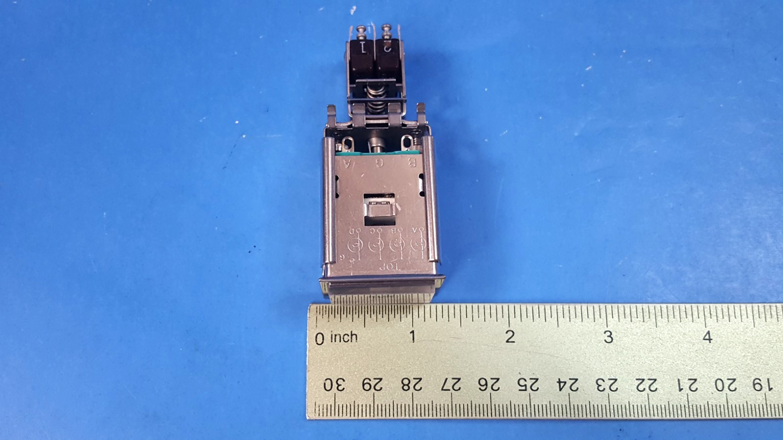Indicating Switch, EATON, DPDT, 10EA1C1F10J2L(W)N1R1V12RUN, w/microswitch