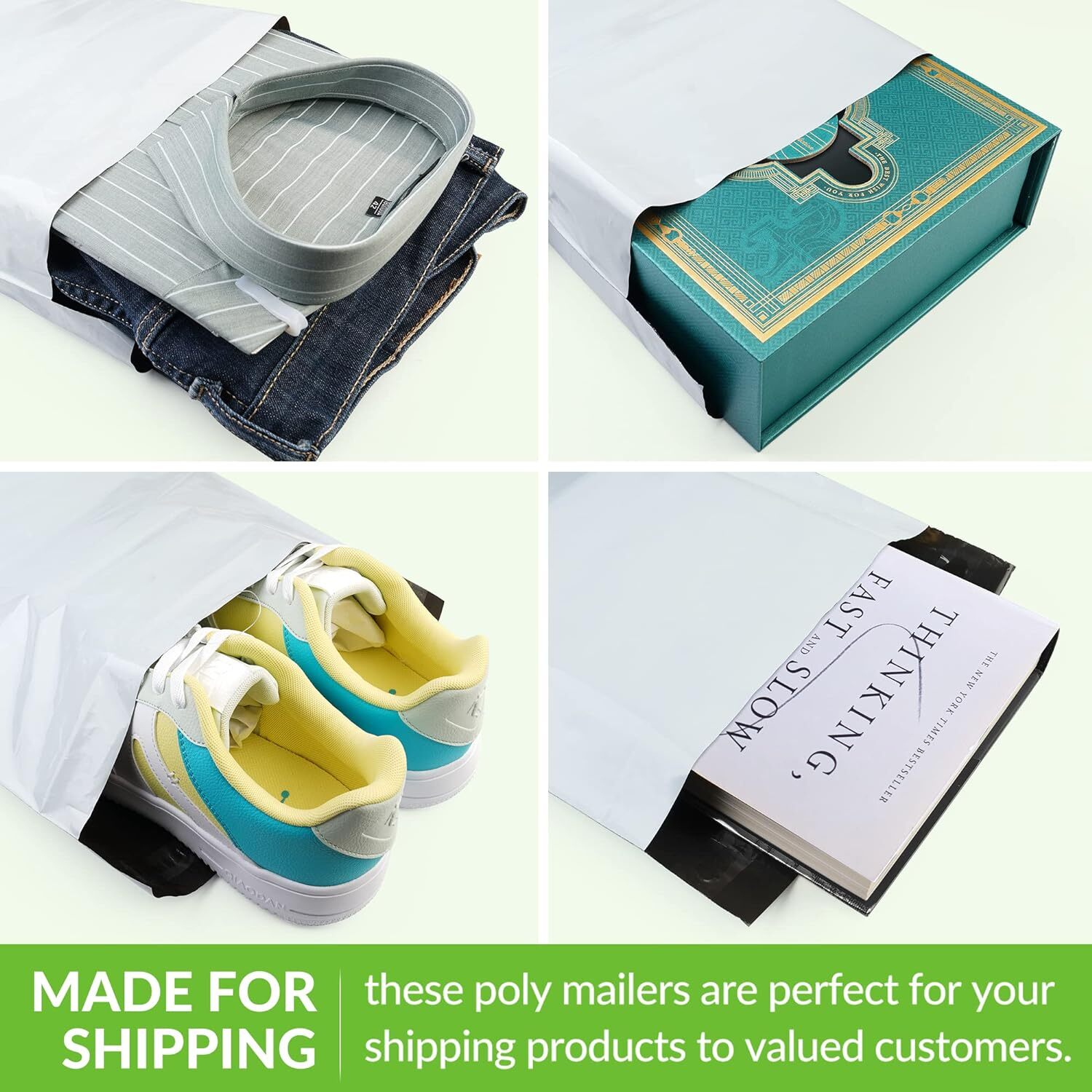 Ultra Heavy Duty 5MIL Poly Mailers Shipping Mailing Poly Bags 19in X 24in