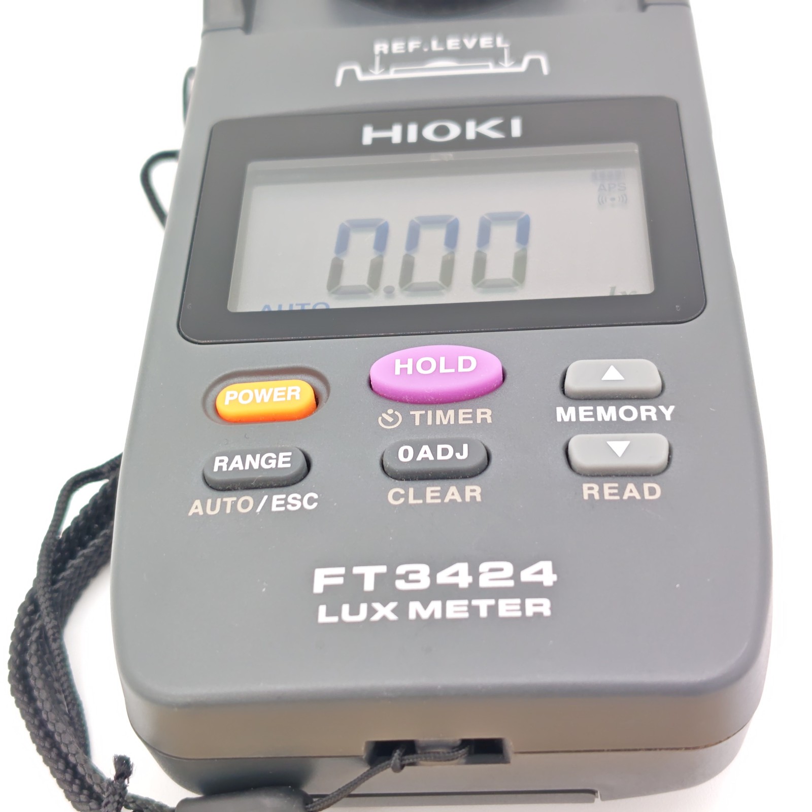 Hioki FT3424 Digital Illuminance Light Meter Lux Meter Broad Coverage used JP